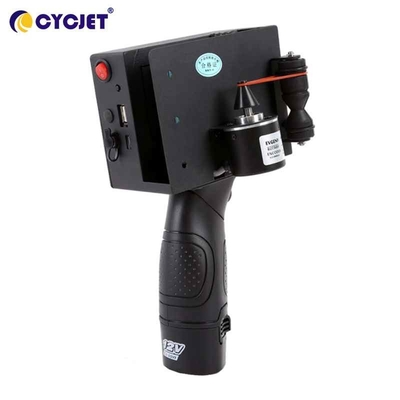 Carton Box Portable Handheld Inkjet Printer 12.7mm Print Height 100DPI