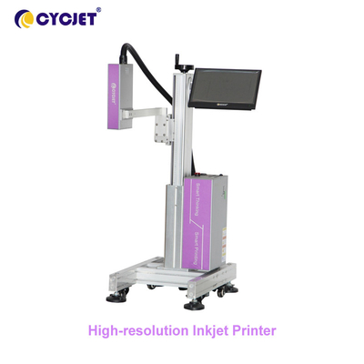 CYCJET High Resolution Inkjet Printer Food Packaging Box Date Printing Machine