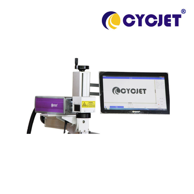Smart Fly Laser Marking Machine Fiber Laser 110*110mm Print Height 120W