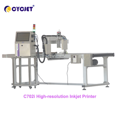 Galvanized Sheet High Resolution Inkjet Printer 14cm Large Logo Printing Machine