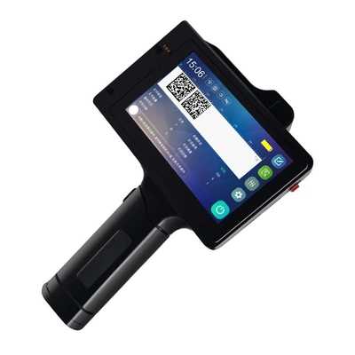 Wooden Portable Handheld Inkjet Printer With HP TIJ2.5 Print System 12.7mm