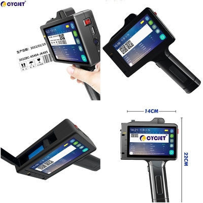 Compact Ultra Long Life Portable Handheld Ink Printing 300×300DPI Resolution 12.7mm