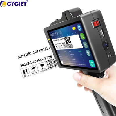 Support QR Code, Barcode, Logo Printing Wireless Mobile Handheld Inkjet Printer