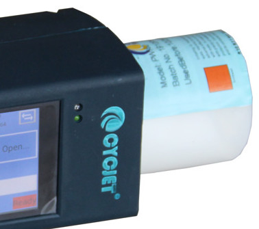 Steel Tube Large Character Inkjet Printer 60mm Date Printing Machine