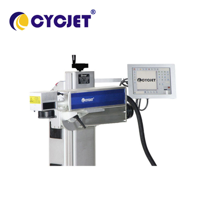 Fly Laser Marking Machine 50w Production Line For Printing On Metal