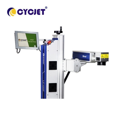 Fly Laser Marking Machine 50w Production Line For Printing On Metal