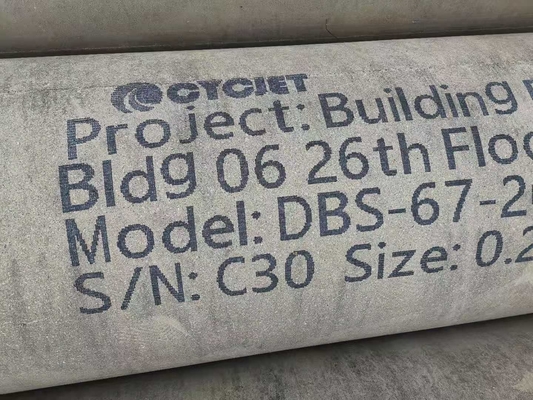 Industrial Large Character Inkjet Printer 80mm Pipe industry Brand Name Printing