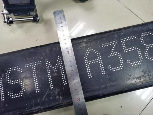 Handheld Large Character Inkjet Printer 80mm Pipe Tube industry Brand Logo Printing