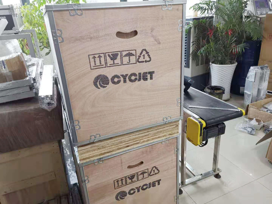 Wooden Case Industrial Large Character Inkjet Printer Max 50mm Text Printing