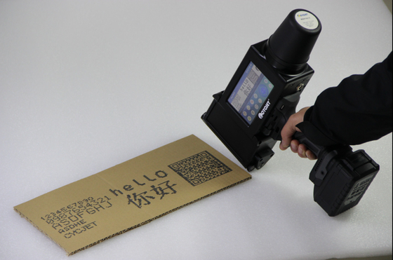 Cardboard Box Large Font Smart Printer 80mm Text Logo Manual Printing