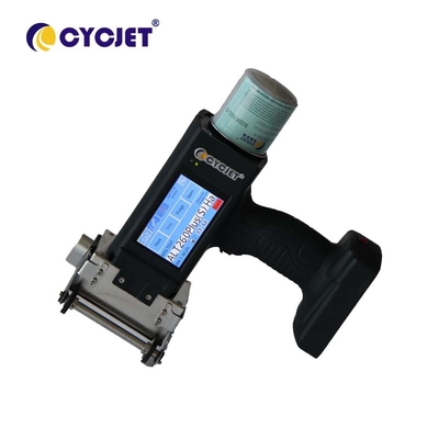Large Character Fonts Handheld Inkjet Printer 4 Lines 32 Dot Matrix