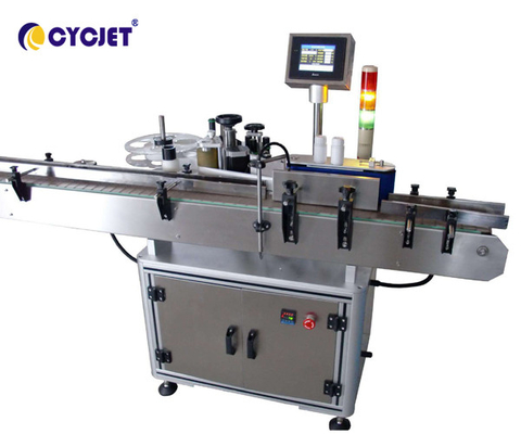 Automatic Mechanical Sticker Labeling Machine Horizontal Round Bottle Labeling Machine