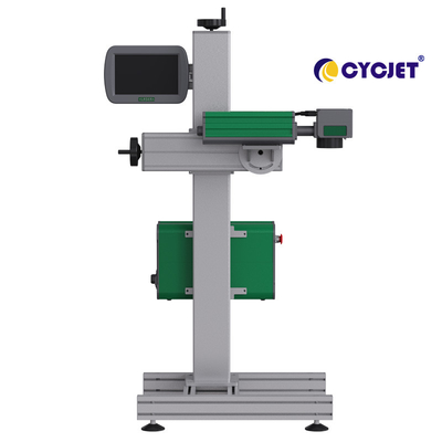 High Speed Laser Marking Machine Fiber Fly Laser Printer For Cable / Wire