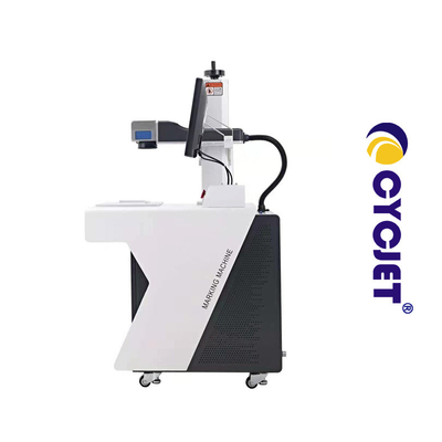 Desktop 30W Fiber Laser Coding And Marking Machine For Metal Product Engraving