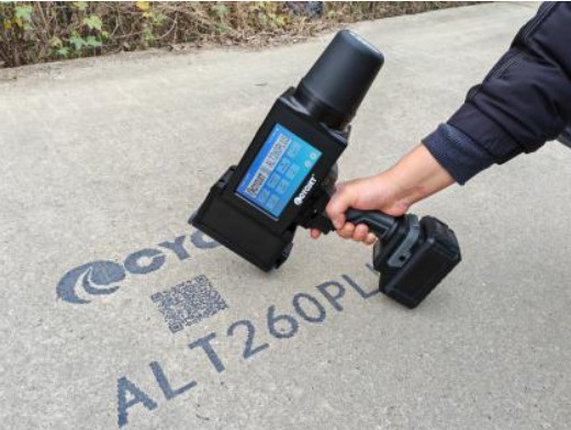 50mm Large Character Inkjet Printer Steel Plate Brand Name Printing Machine