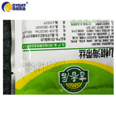 Food Package Industrial Inkjet Printer Semi Automatic Coding Machine
