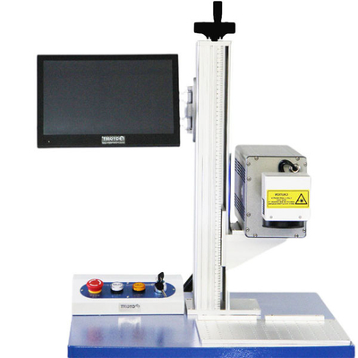 Desktop CYCJET 30W Laser Coding And Marking Machine For Electronic Components