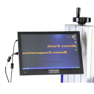 Desktop CYCJET 30W Laser Coding And Marking Machine For Electronic Components